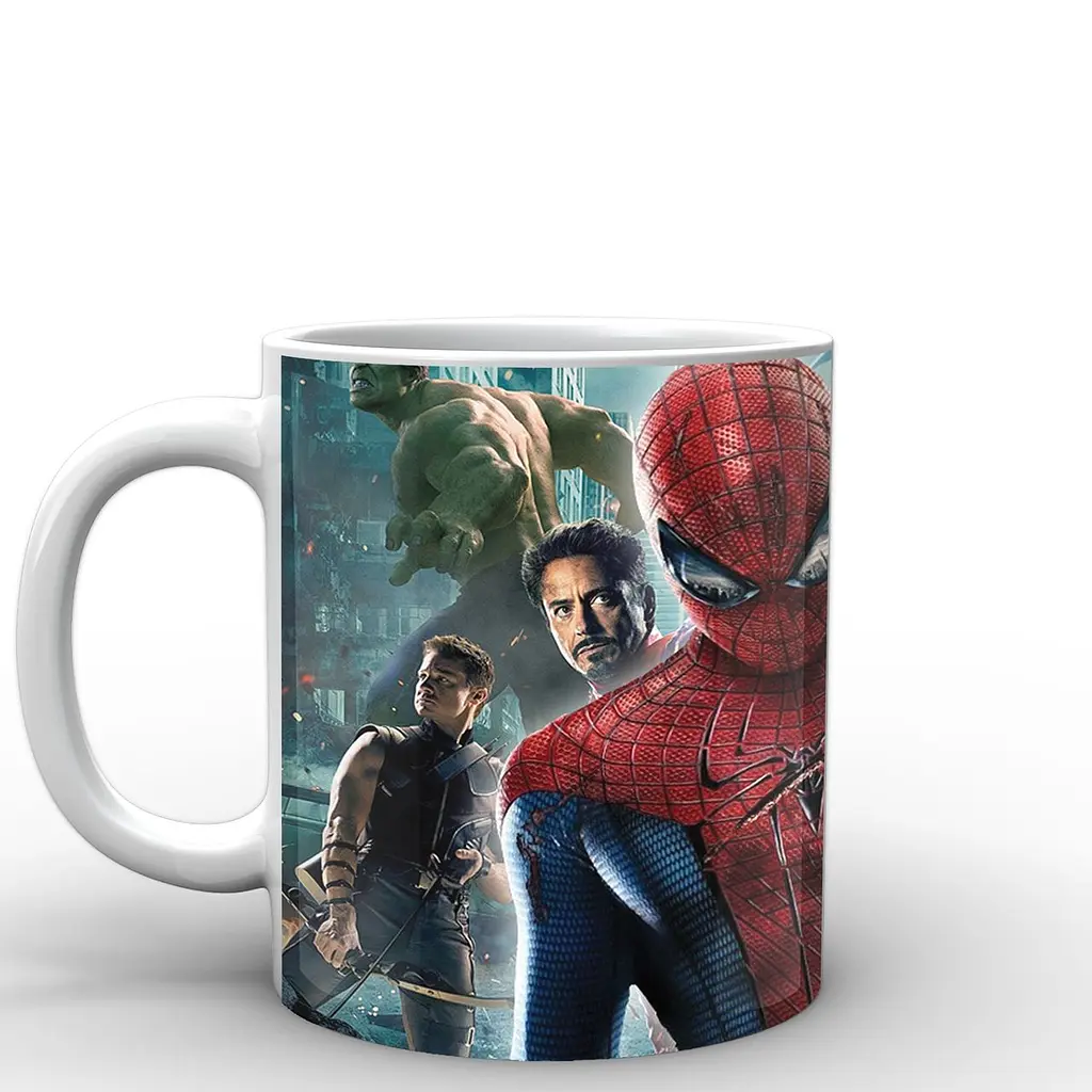 Кухоль GeekLand Людина-Павук Spider-Man промо SM.02.002.261 330 мл білий - фото 2