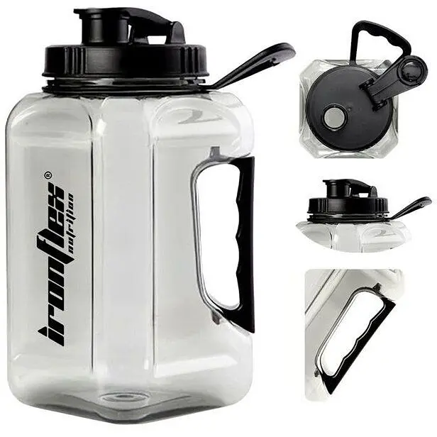 Бутылка IronFlex Water Jug Gallon 2.4 л, Clear - фото 4