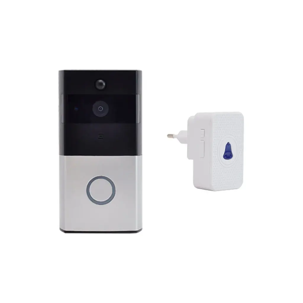 Дверний WiFi дзвінок 2Mp Light Vision VLC-01IVP Silver з ІЧ-датчиком руху (75-00079) - фото 3