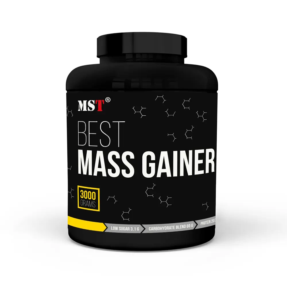 Гейнер MST Nutrition Best Mass Gainer, 3 кг - Полуниця