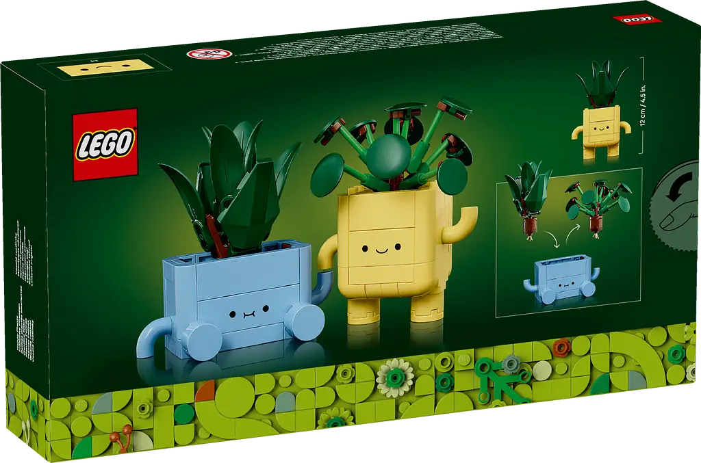 Конструктор LEGO Botanicals Веселые растения 217 деталей (10349) - фото 17