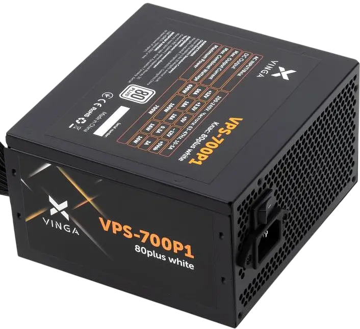 Блок живлення Vinga VPS P1 700W 80+ (VPS-700P1) - фото 6