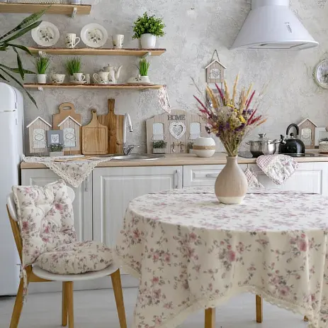 Подушка декоративна Прованс Bella, 35х35 см, троянди, рожевий (13543) - фото 2