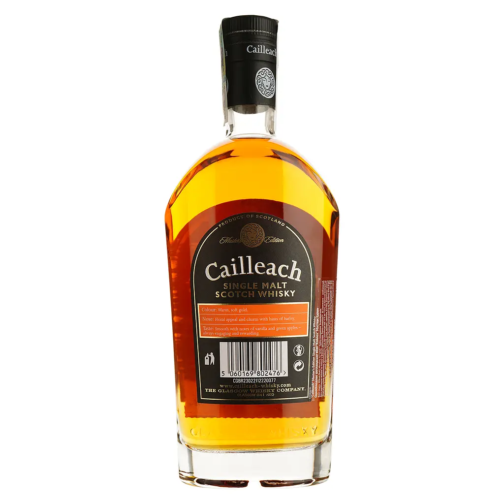 Виски Cailleach Master's Edition Single Malt Scotch Whisky, 40%, 0,7 л - фото 2