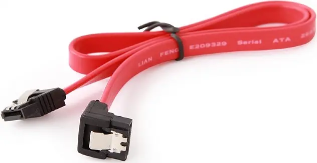 Кабель Cablexpert SATA III 0.5m із засувкою та кутовим роз'ємом (CC-SATAM-DATA90) - фото 3