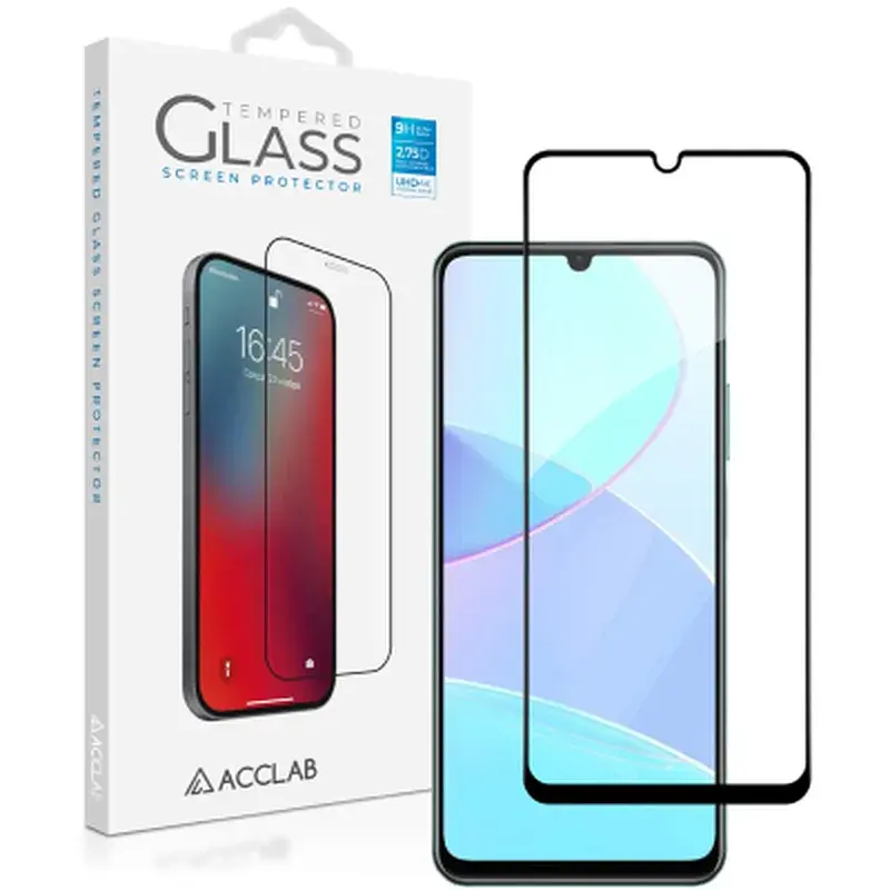 Скло захисне ACCLAB Full Glue Realme C51 Black (1283126582837)
