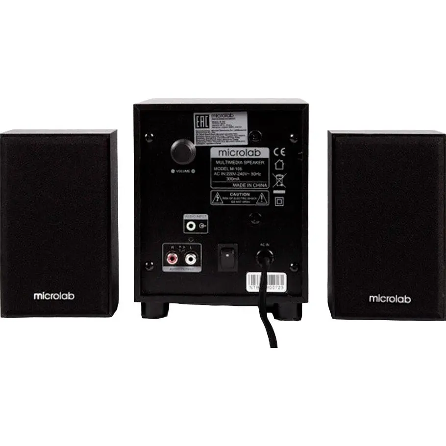 Акустична система Microlab M-105 Black [99445] - фото 4
