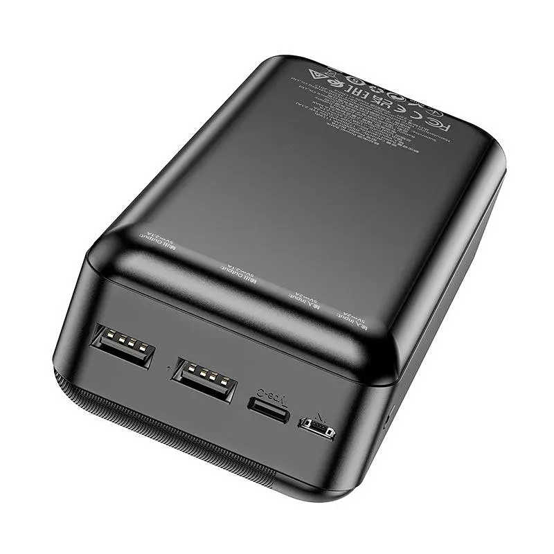 Аккумулятор внешний Borofone Pindar power bank BJ27B 30000mAh черный - фото 3