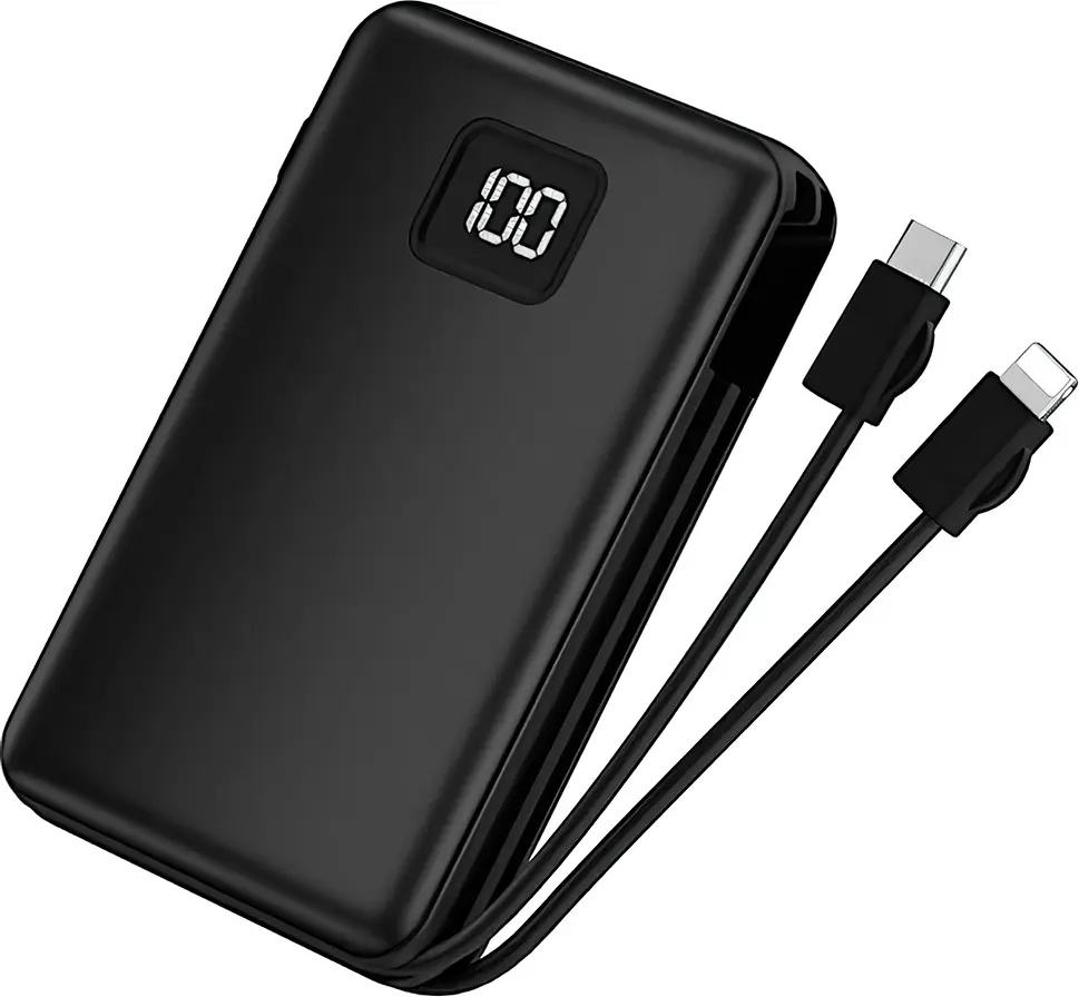 Внешний аккумулятор Wiwu JC-15 Magnetic 10000mAh 22.5w Black [99468] - фото 2