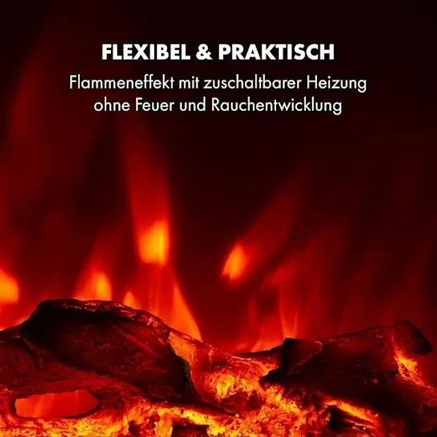 Камін електричний Klarstein Lausanne 2 (10034250) - фото 5