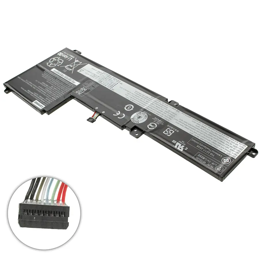 Акумулятор для ноутбука Lenovo L19M4PF1 (IdeaPad 5 15IIL05) 15.12V 4630 mAh 70Wh Black (SB10W86960) - фото 2