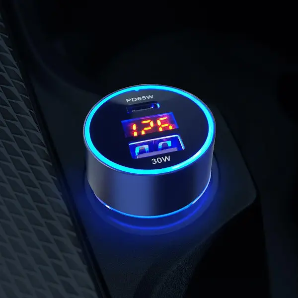 Автомобильное зарядное устройство для Honeywheel Dual USB 45W Car Charger - фото 8