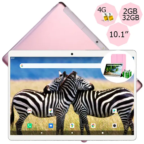Планшет-телефон Hoozo S 232 LTE 2/32 4G Pink - фото 2