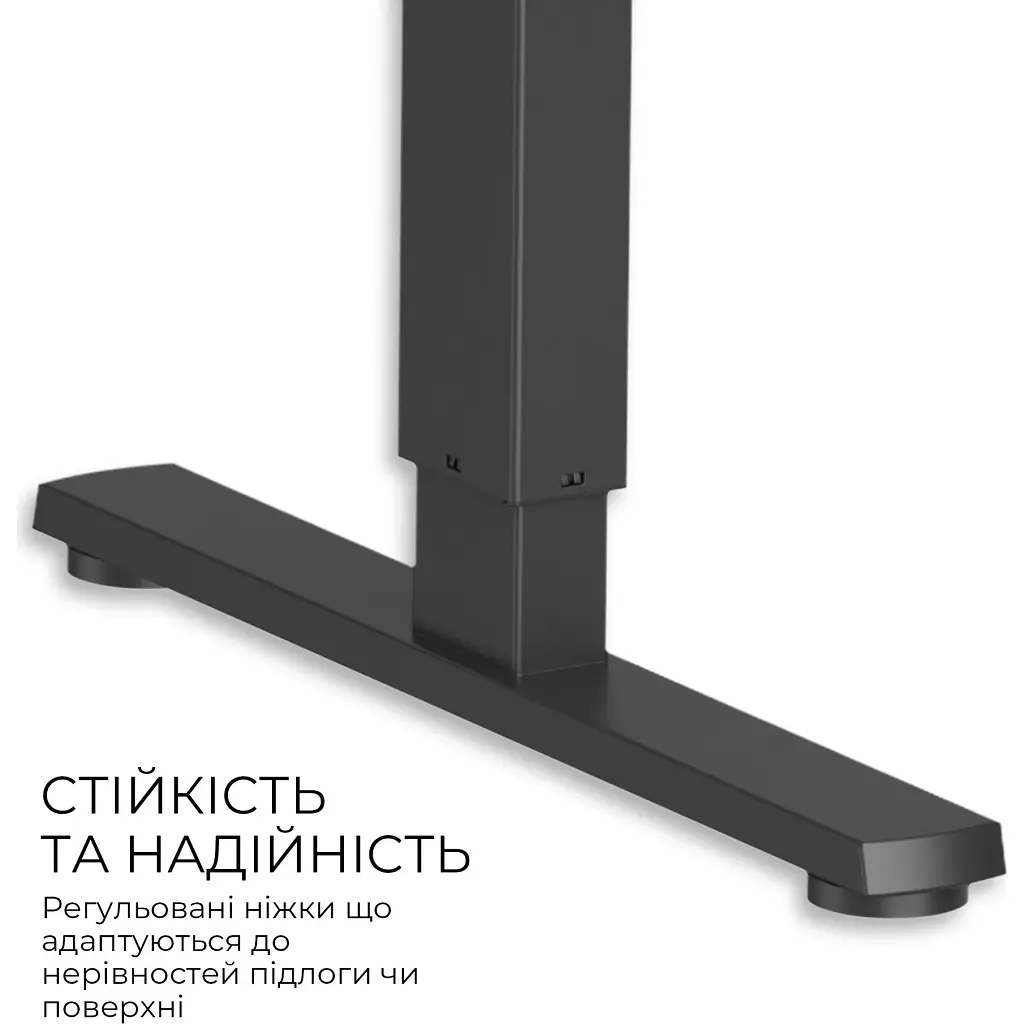 Комп'ютерний ігровий стіл OfficePro ODE1670B Black [124850] - фото 7