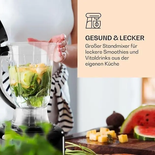 Кухонный комбайн Klarstein Luca 1000 Вт (10035487) - фото 4