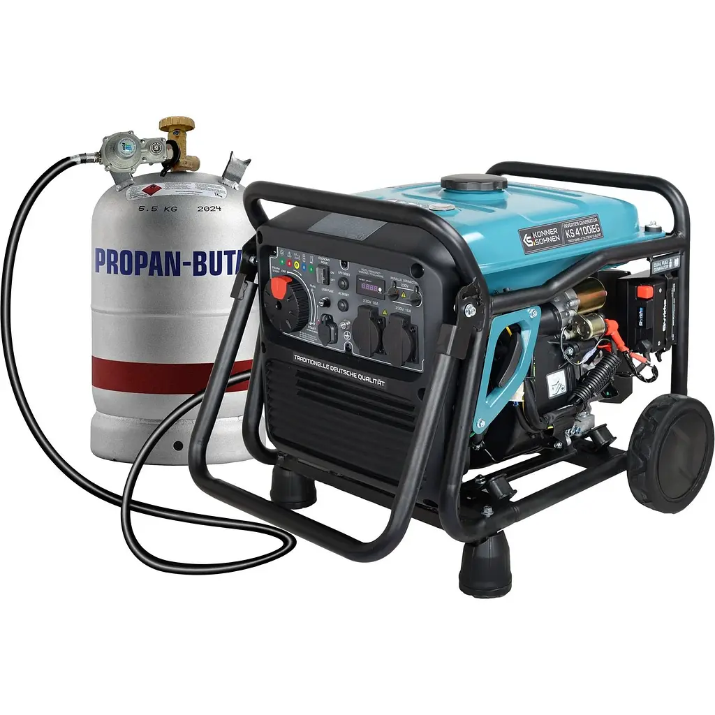 Інверторний газово-бензиновий генератор Konner&Sohnen KS 4100iEG [128996] - фото 8