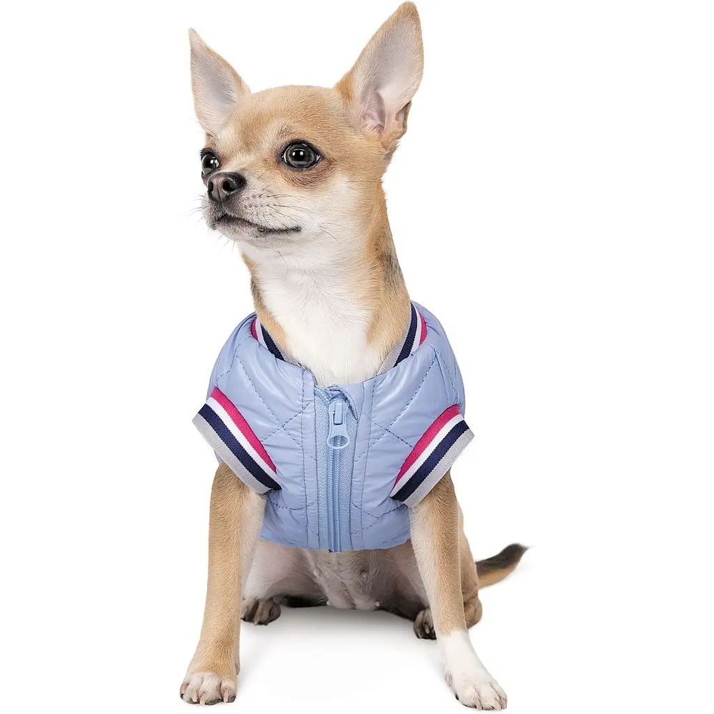 Бомбер Pet Fashion Spike XS голубой - фото 3