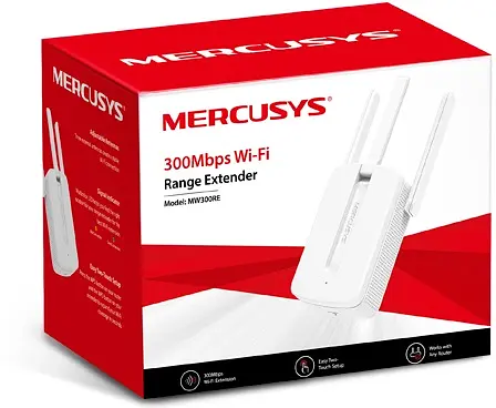 Ретранслятор підсилювач Wi-Fi сигналу Mercusys MW300RE - фото 4