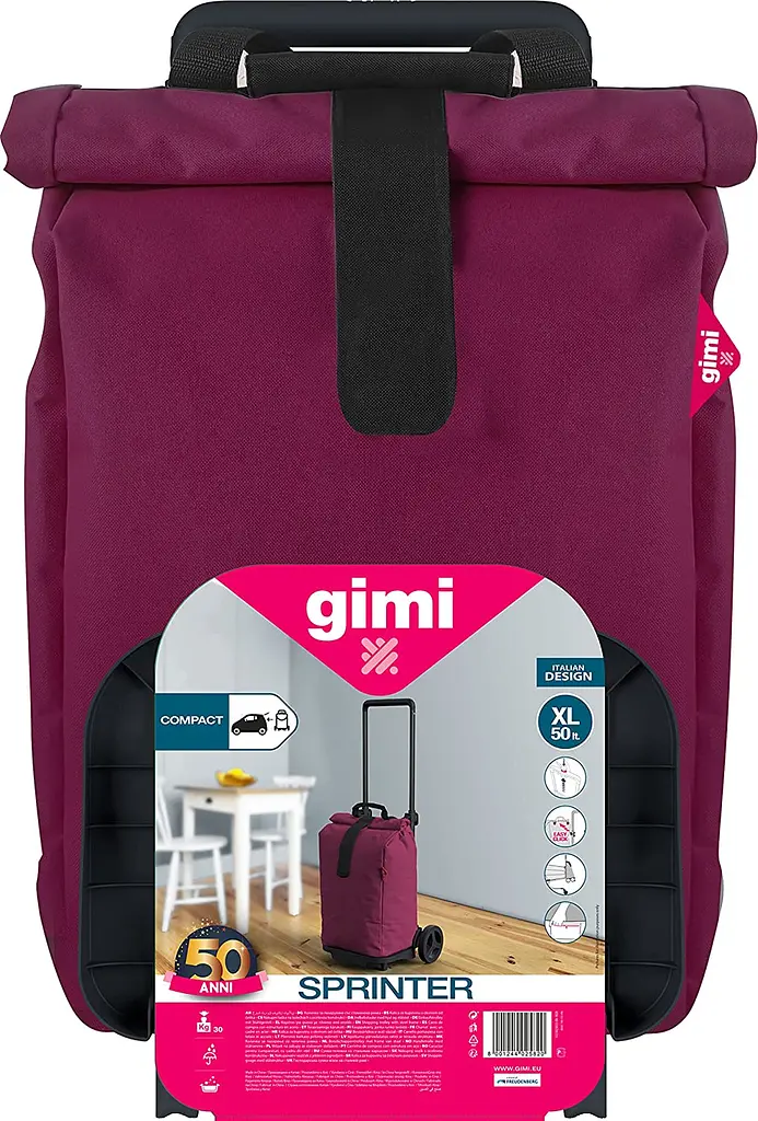 Сумка-візок Gimi Sprinter Violet (168406) - фото 4