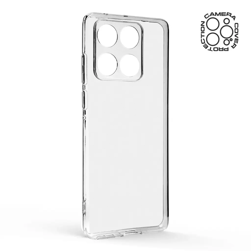Чехол ArmorStandart Air для Motorola Edge 60 Fusion 5G Camera cover Clear - фото 2
