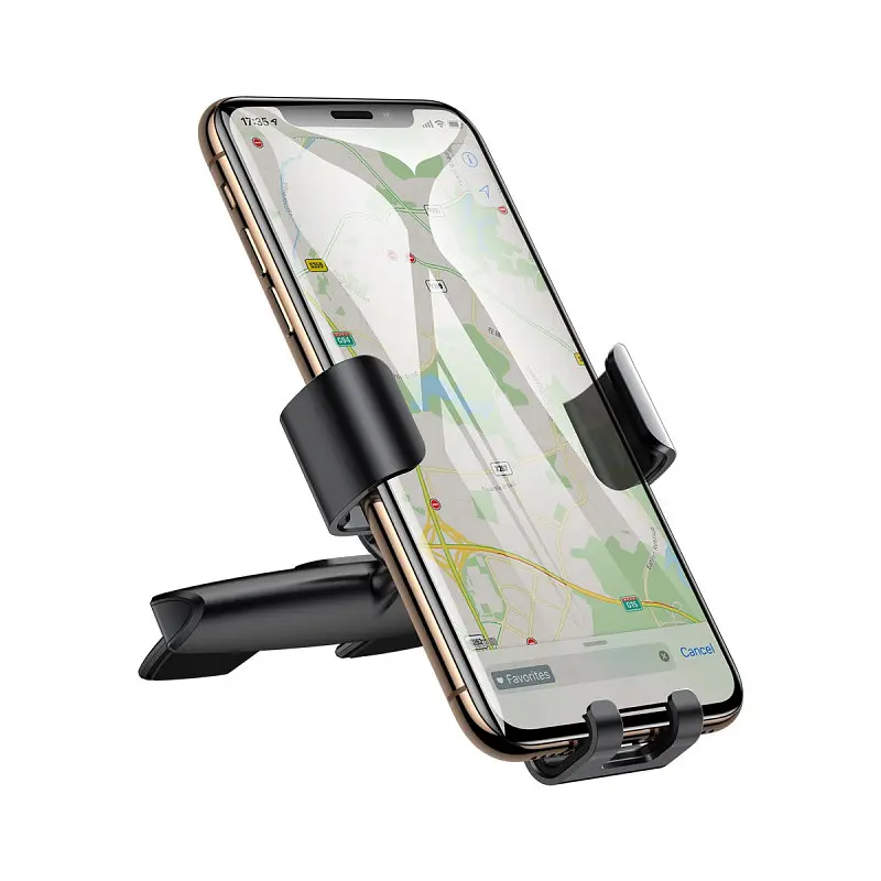 Автотримач Baseus Metal Age Gravity Car Mount (SUYL-J) Чорний - фото 6