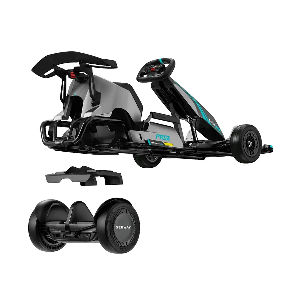 Segway Карт GoKart PRO 2, сіро-блакитний - фото 9