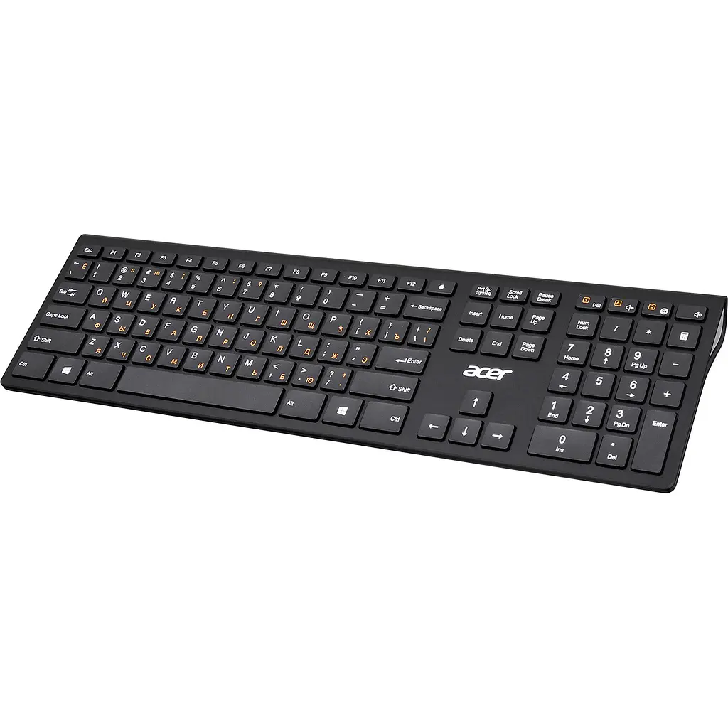 Клавіатура Acer OKR020 Wireless Black (ZL.KBDEE.011) [105178] - фото 2