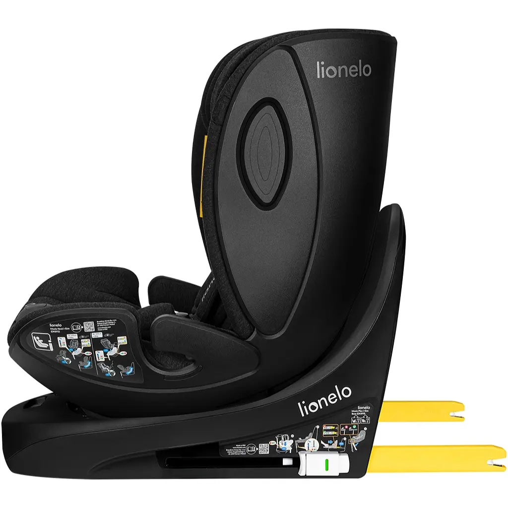 Автокресло Lionelo Moxie Next i-Size Black Carbon (LO-MOXIE NEXT I-SIZE BLACK CARBON) - фото 6
