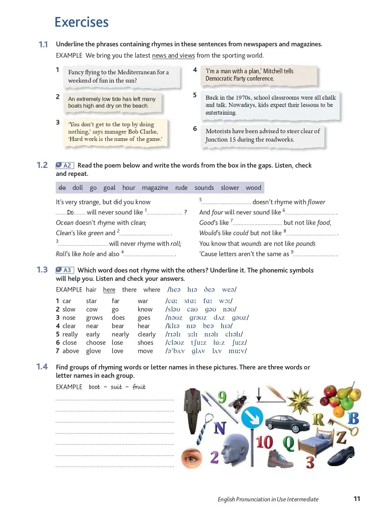 English Pronunciation in Use 2nd Edition. Intermediate with Answers and Downloadable Audio - фото 3