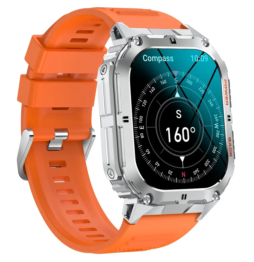 Часы Smart Respect X Orange c компасом - фото 5