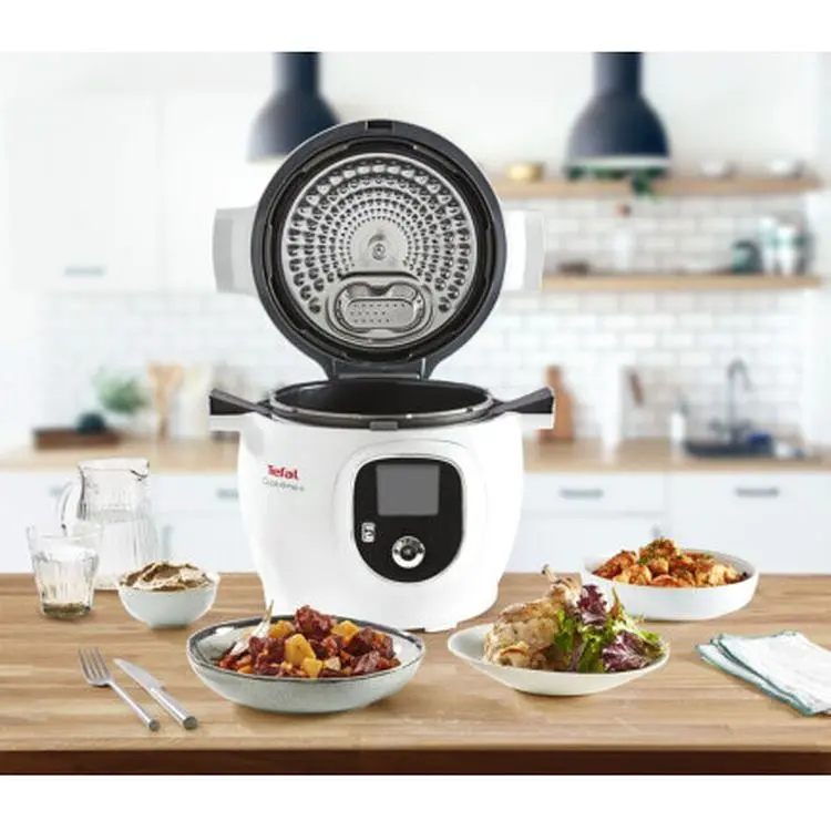 Мультиварка-скороварка Tefal Cook4Me + 1600 Вт біла (CY851130) - фото 9