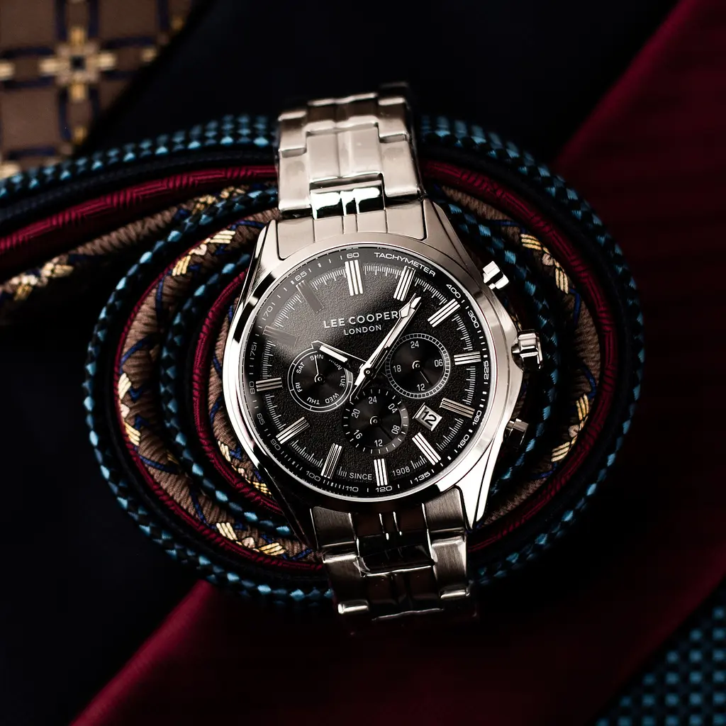 Годинник Lee cooper Fenix Black - фото 4