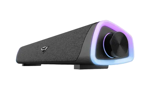 Саундбар Trust GXT 620 AXON, Black, 6W, 3.5 мм, RGB підсвічування, живлення від USB, регулятор гучності (24482) - фото 3