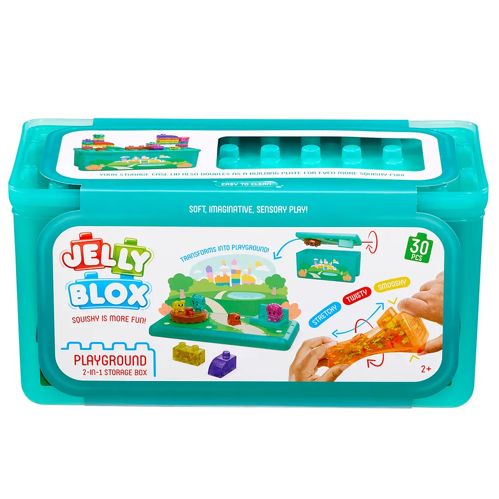 Сенсорний конструктор Jelly Blox У кейсі 2 в 1 ігровий майданчик (934959) - фото 5