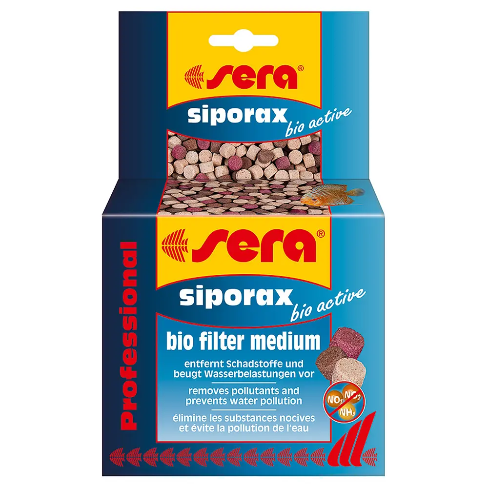 Наповнювач для фільтра Sera Siporax Bio Active 210 г на 400 л