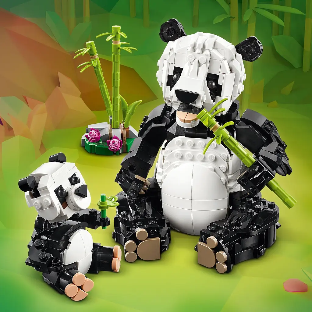 Конструктор LEGO Creator Дикие животные семейство панд 626 деталей (31165) - фото 7