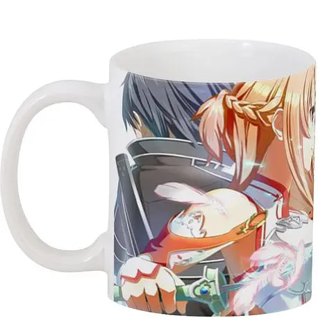 Кружка GeekLand Sword Art Online кирито и асуна SAO.02.05.727 330 мл белая - фото 3
