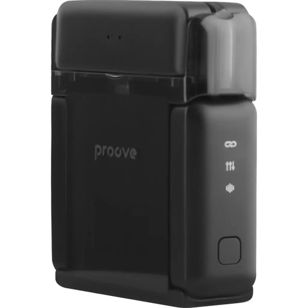Мікрофонна радіосистема Proove Live Type-C/Lightning Black [PLWM00012101] [121888] - фото 5
