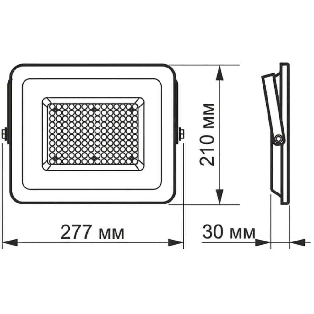 Прожектор Videx LED F2e 100W 5000K (VL-F2e-1005W) - фото 4