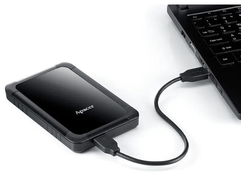 Зовнішній жорсткий диск Apacer AC532 Black 1 TB (AP1TBAC532B-1) - фото 5