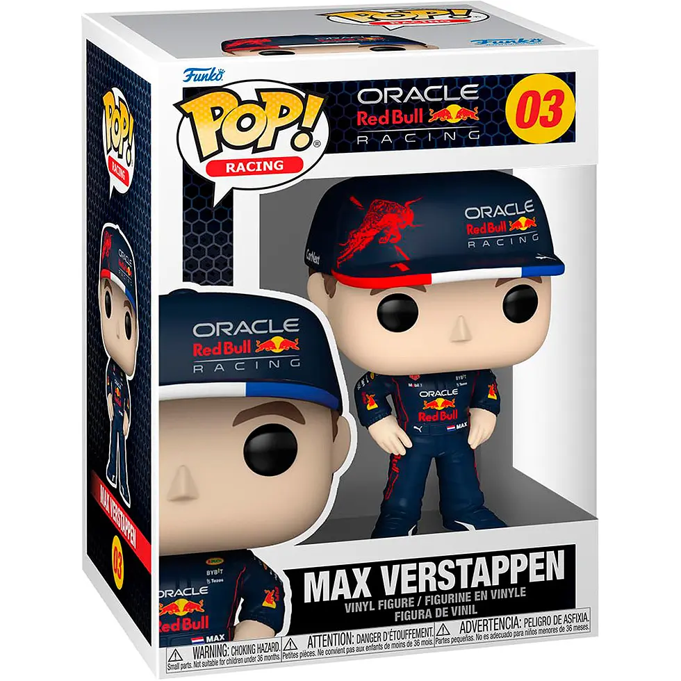 Фігурка Funko Pop! Oracle Red Bull Racing: Макс Ферстаппен [72217] [118034] - фото 3