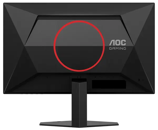 Монiтор 24.5" AOC 25G4SRE Black/Red - фото 11