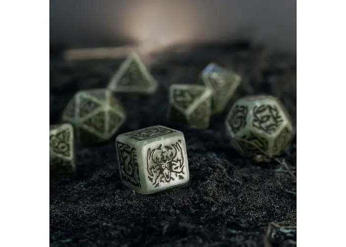 Набір кубиків The Witcher Dice Set. Leshen - The Totem Builder , 7 шт. (SWLE02) - фото 6