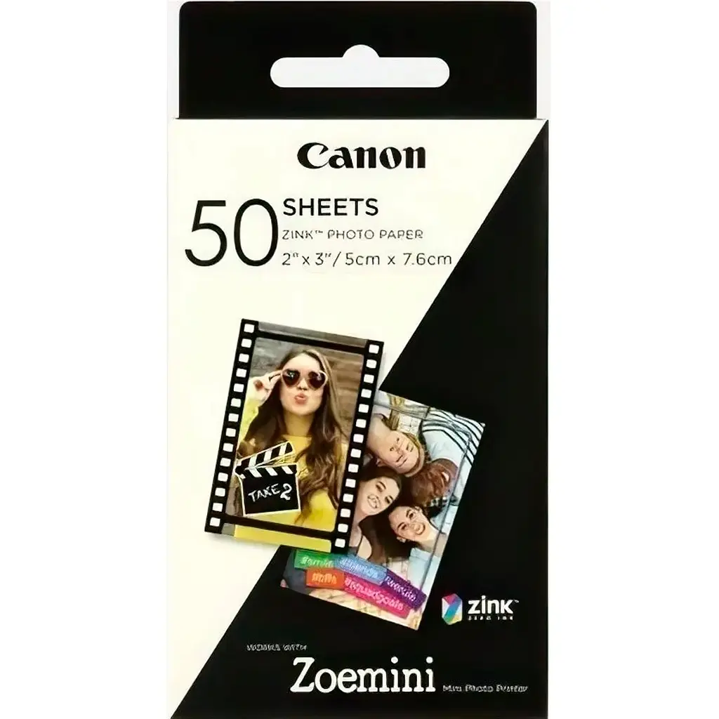 Фотопапір Canon Zoemini ZINK Paper ZP-2030 50pcs (3215C002) [105762] - фото 1