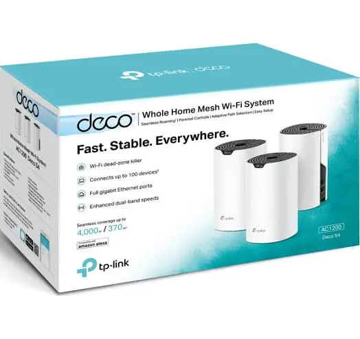 Маршрутизатор TP-Link Deco S4 3-pack - фото 3