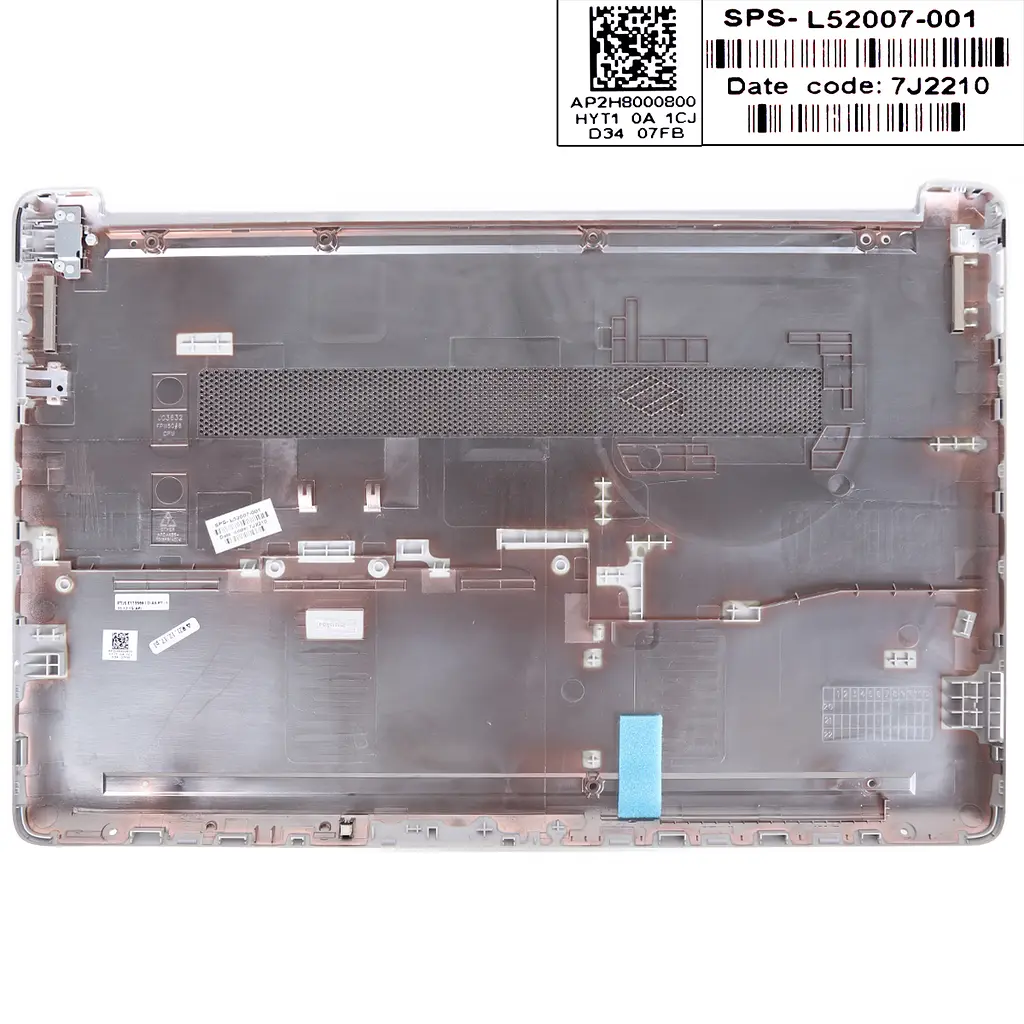 Корпус нижня кришка для HP 250 255 256 G8 G9 15-DW 15Z-GW 15S-DR 15S-DU 15S-DY TPN-C139, (M31084-001, L52007-001, Срібний, D Cover) - фото 2