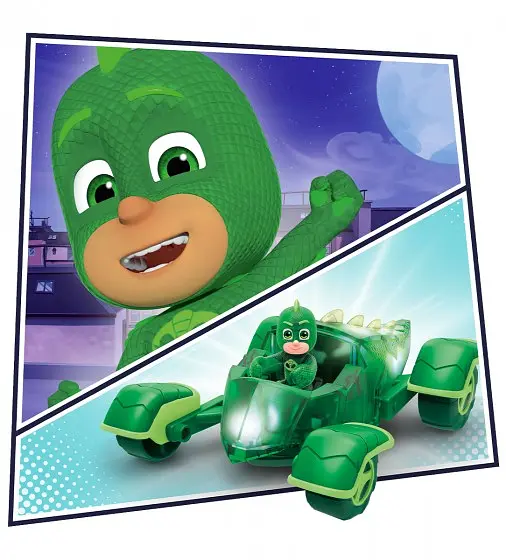 Набір з ігровим транспортом Hasbro PJ Masks Герої в Масках Гоночний Геккомобіль (F2137) - фото 4