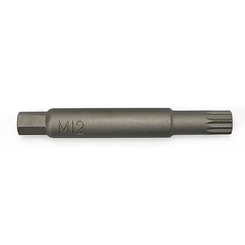 Насадка SPLINE M12 для розбирання стояків L100мм Toptul hoz0009763 - фото 2