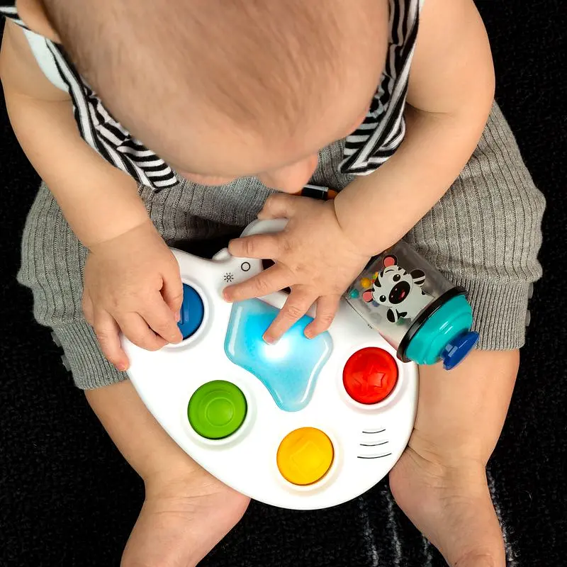 Музыкальная развивающая игрушка Baby Einstein Color Palette Popper (16710) - фото 4