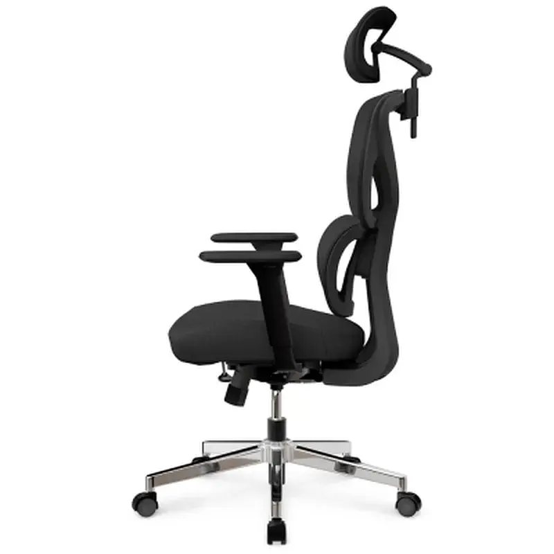 Офісне крісло Mealux D1 Air Fabric Black (HF-D1 F/B) - фото 4